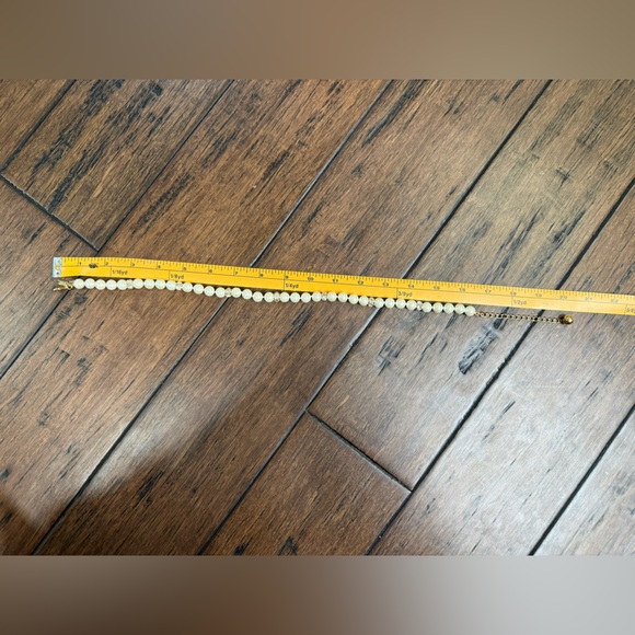 Kate Spade Pearl Necklace with Gold/Crystal, and Silver Accents NWOT - Picture 7 of 7